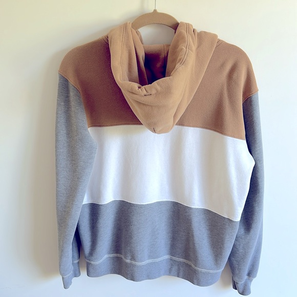 Abercrombie & Fitch Hoodie Multi Color Front Pocket Sweatshirt Size Small - Picture 4 of 6